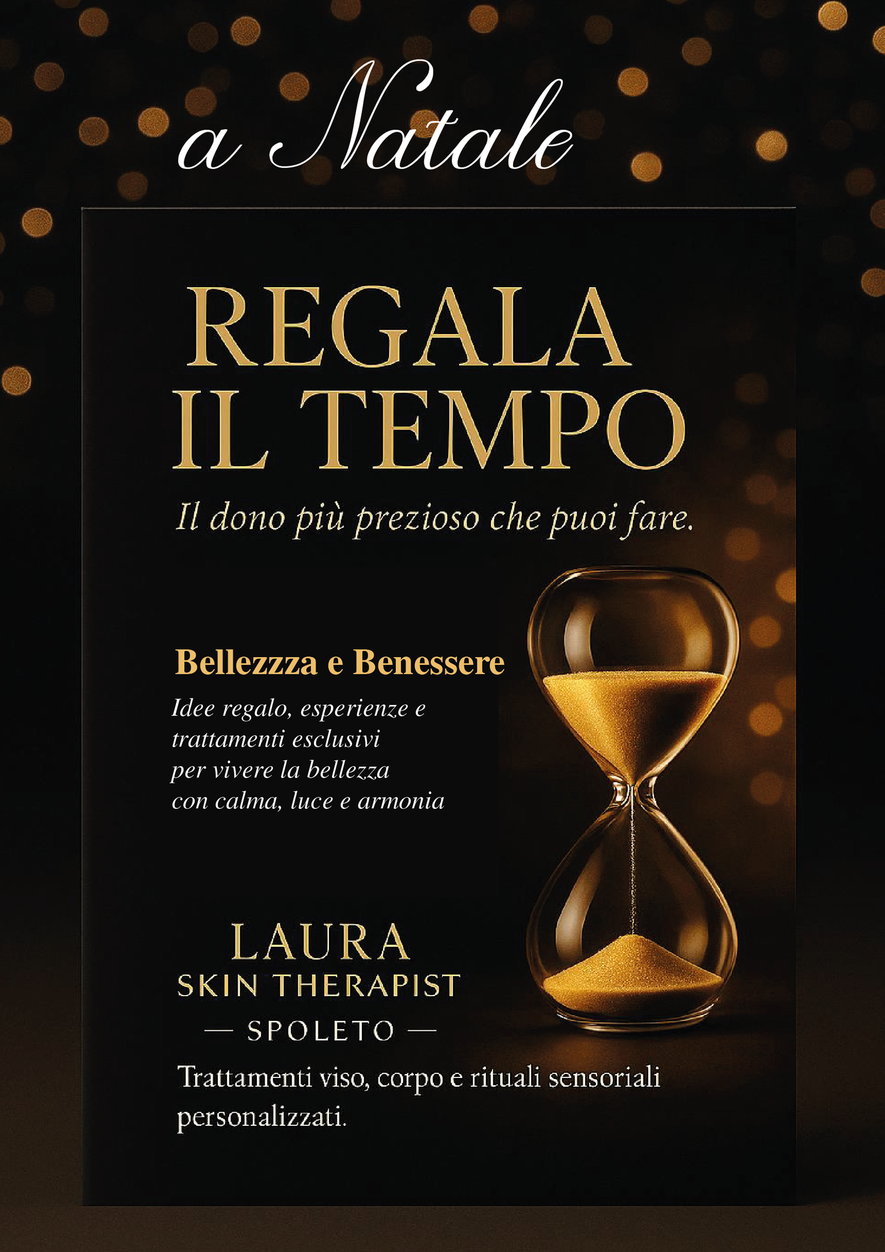 A Natale, REGALA IL TEMPO