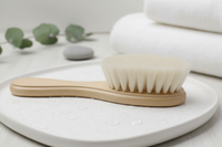 SPAZZOLA VISO IN CRINE DI CAPRA