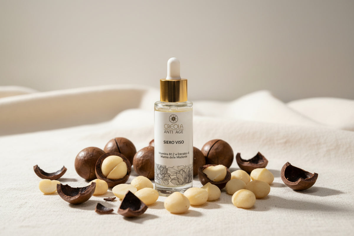 Siero Viso Vitamina B12 & Estratto di Manna delle Madonie – Luxury Care