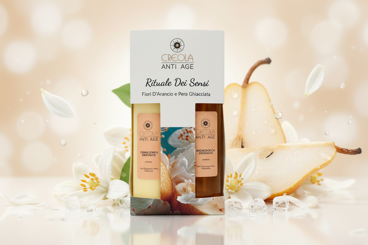 BOX RITUALE DEI SENSI – FIORE D’ARANCIO & PERA GHIACCIATA