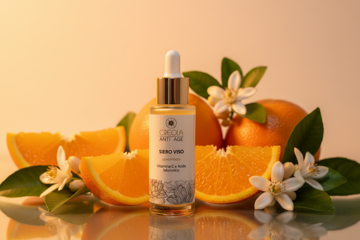 Siero Viso Vitamina C & Acido Ialuronico – Luxury Anti Age